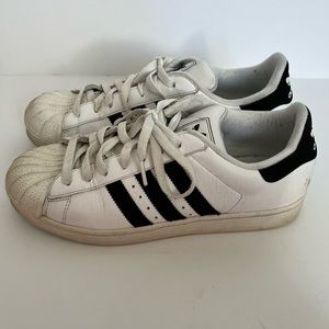 Adidas Superstar Black/White Women’s Sz 9
